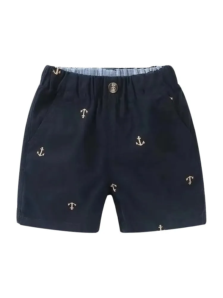 1-8Y Summer Boys Casual Shorts for Toddler Kids