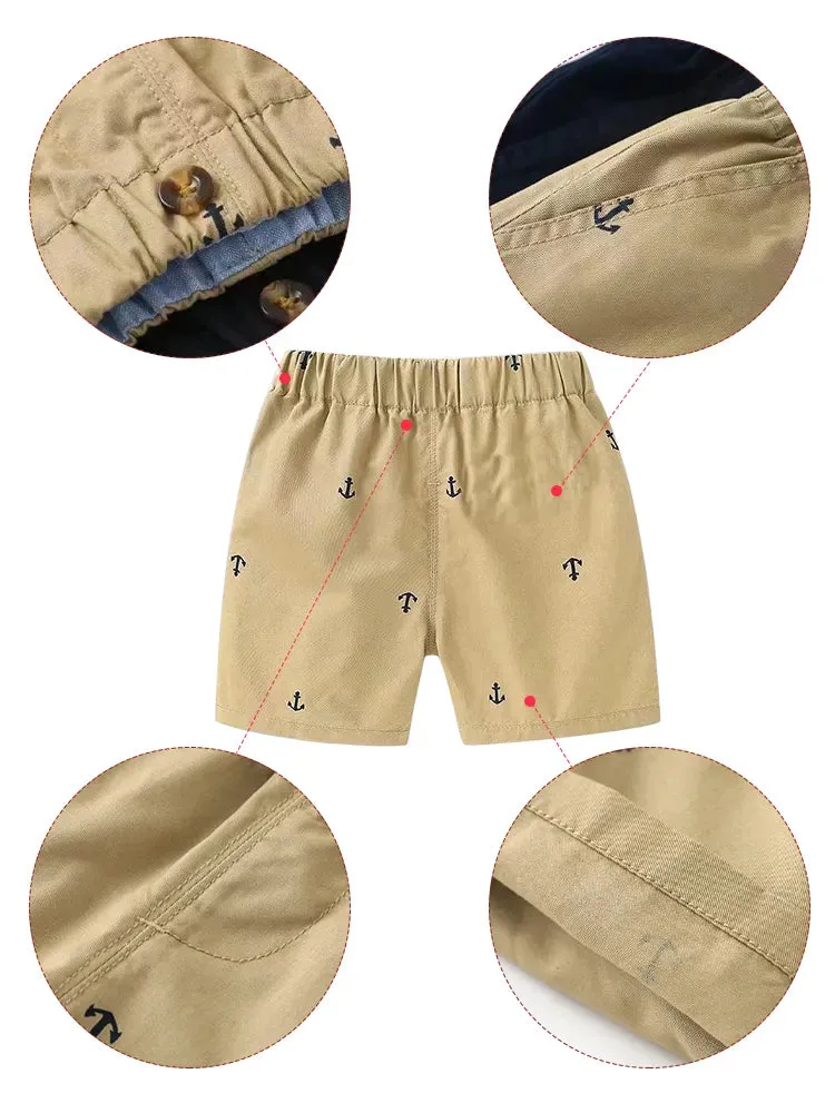 1-8Y Summer Boys Casual Shorts for Toddler Kids