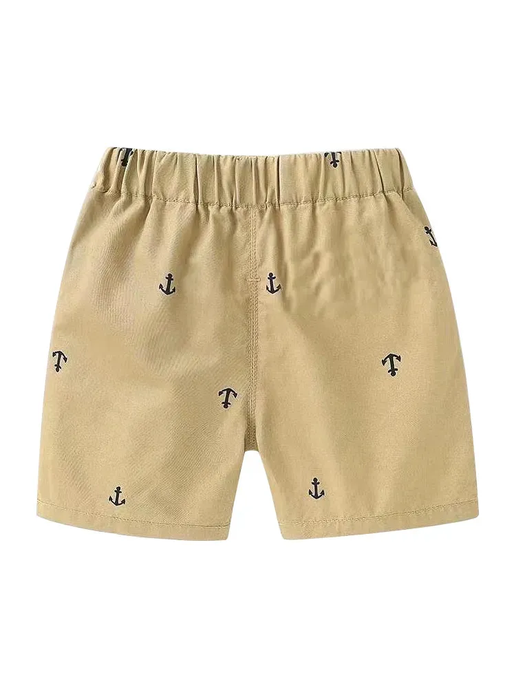1-8Y Summer Boys Casual Shorts for Toddler Kids