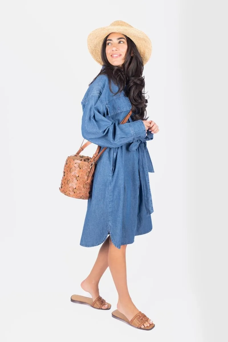 ALICIA DRESS (DENIM)