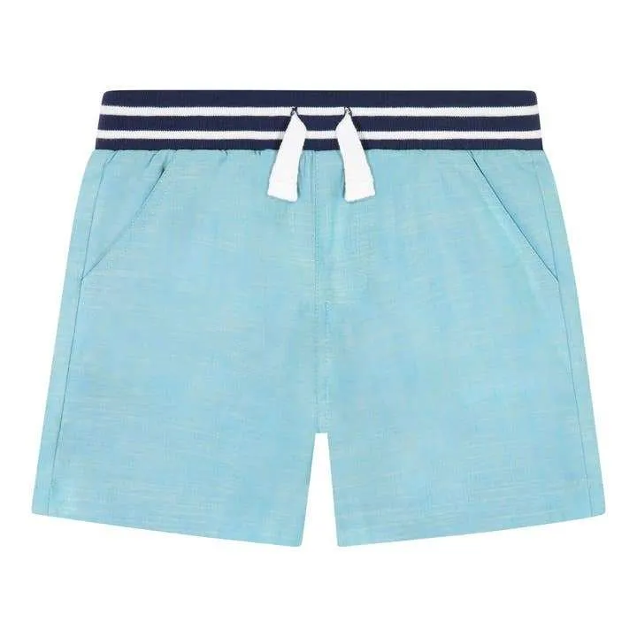 Andy & Evan - Chambray Light Aqua Short