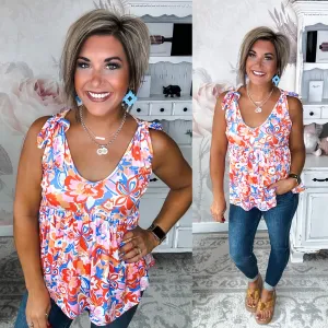 Another Day Tank - Hawaiian Floral