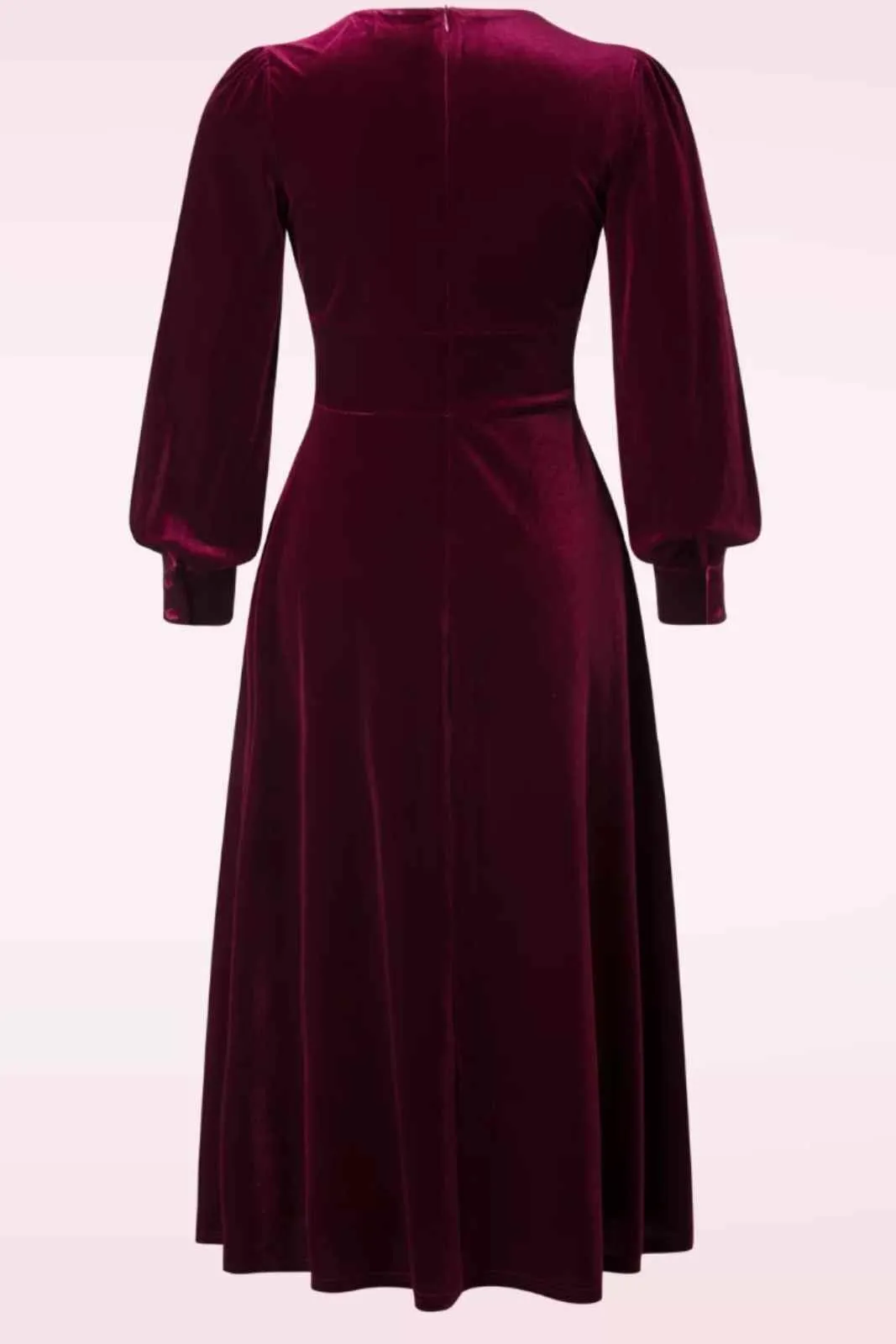 Balia Velvet Midi Dress