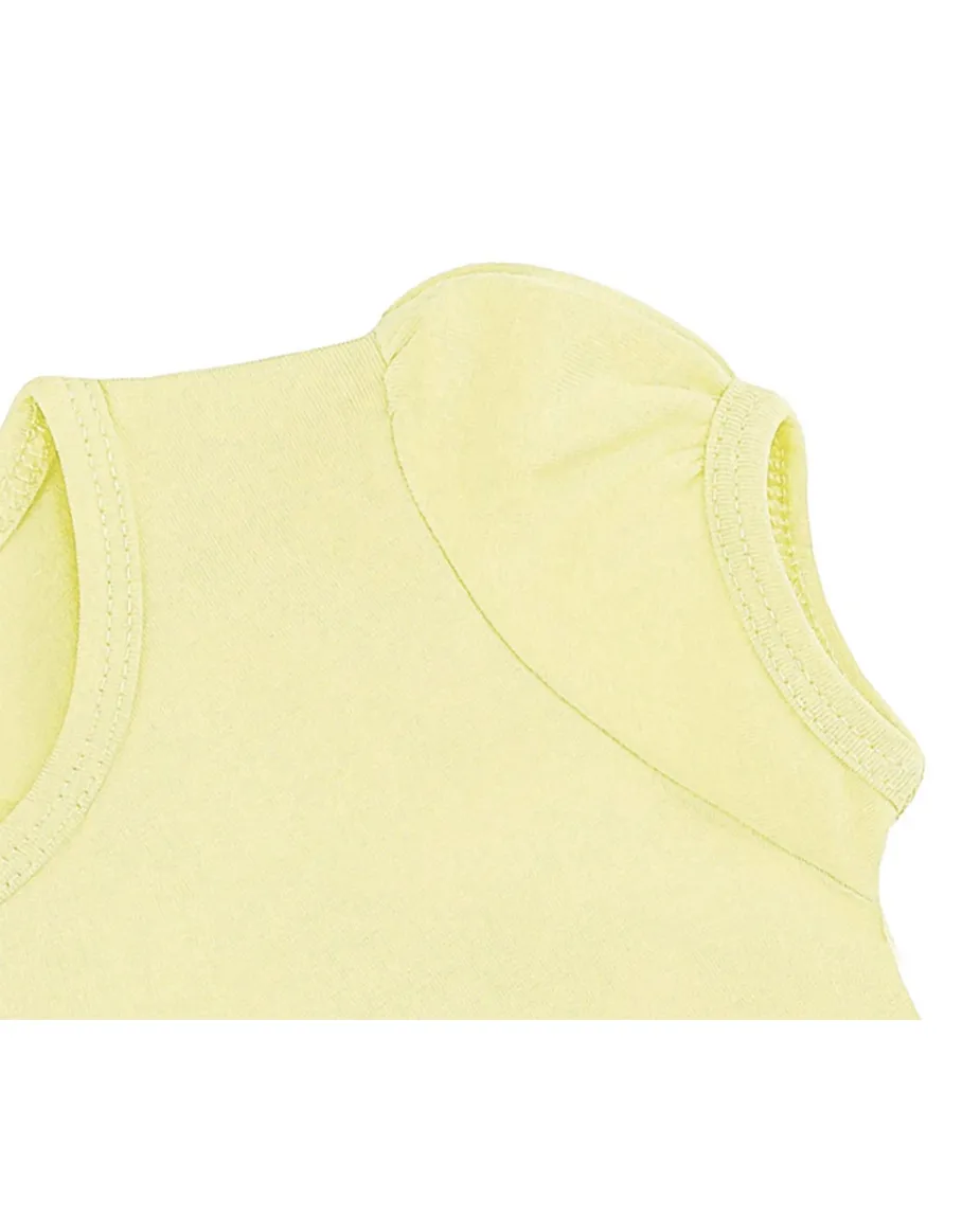 Big Girls Cotton Puff Sleeve Solid Crewneck T-Shirt