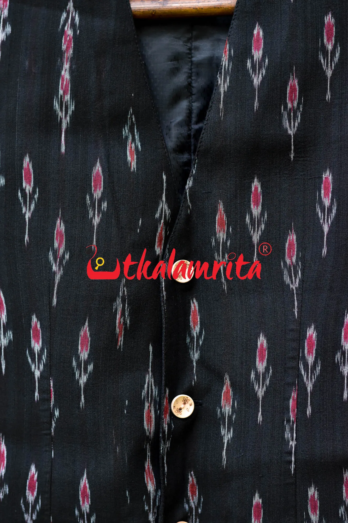 Black Labanga Bandha (Ladies' Jacket)