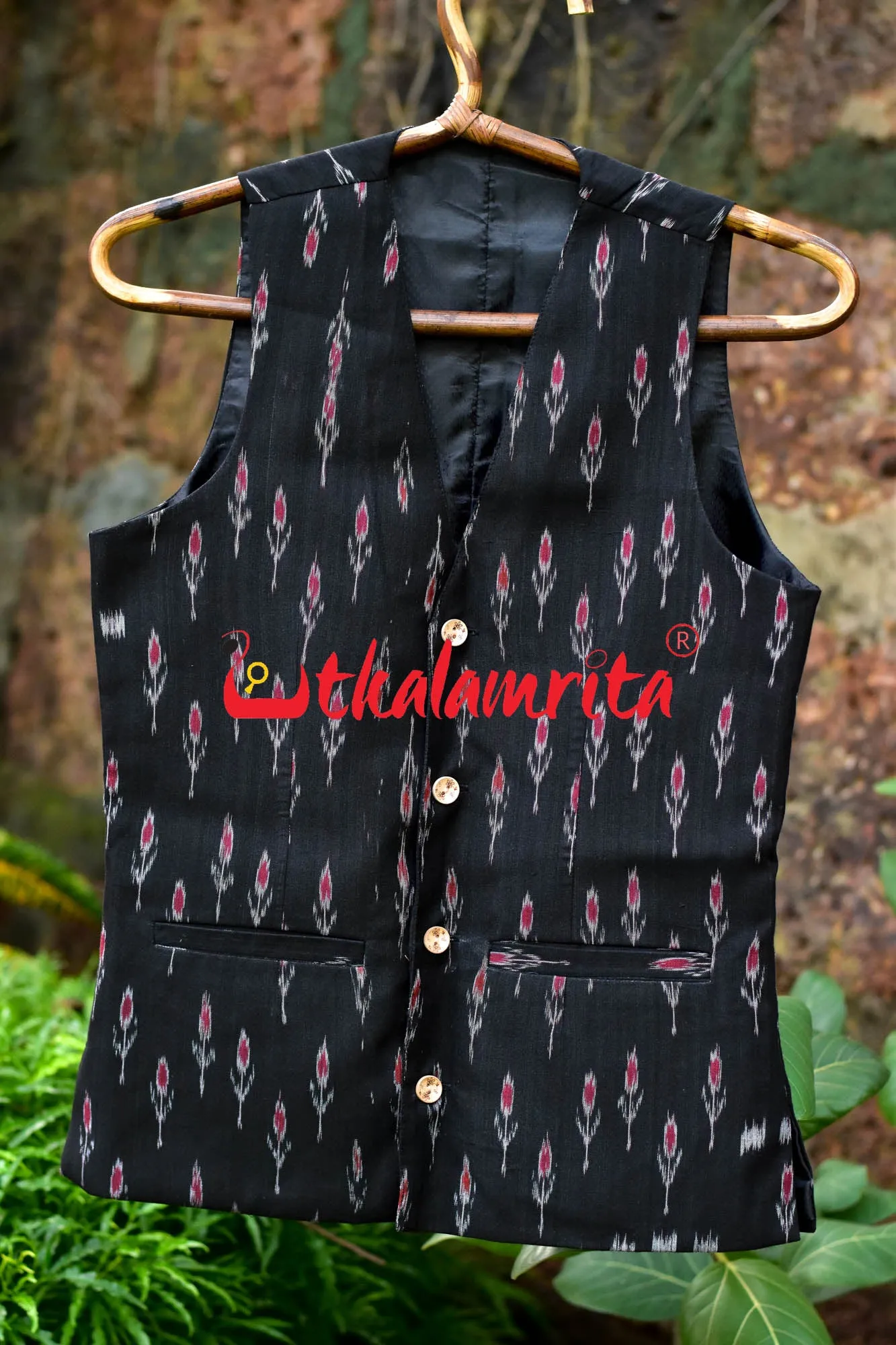 Black Labanga Bandha (Ladies' Jacket)