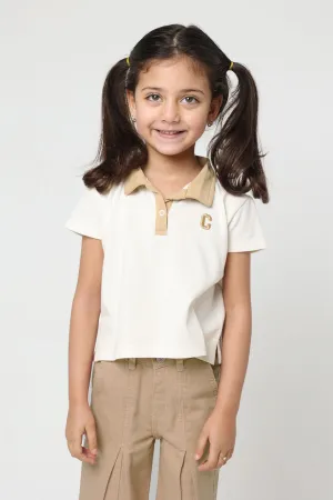 Coffe Kids Shirts 3-7 Years For Girls
