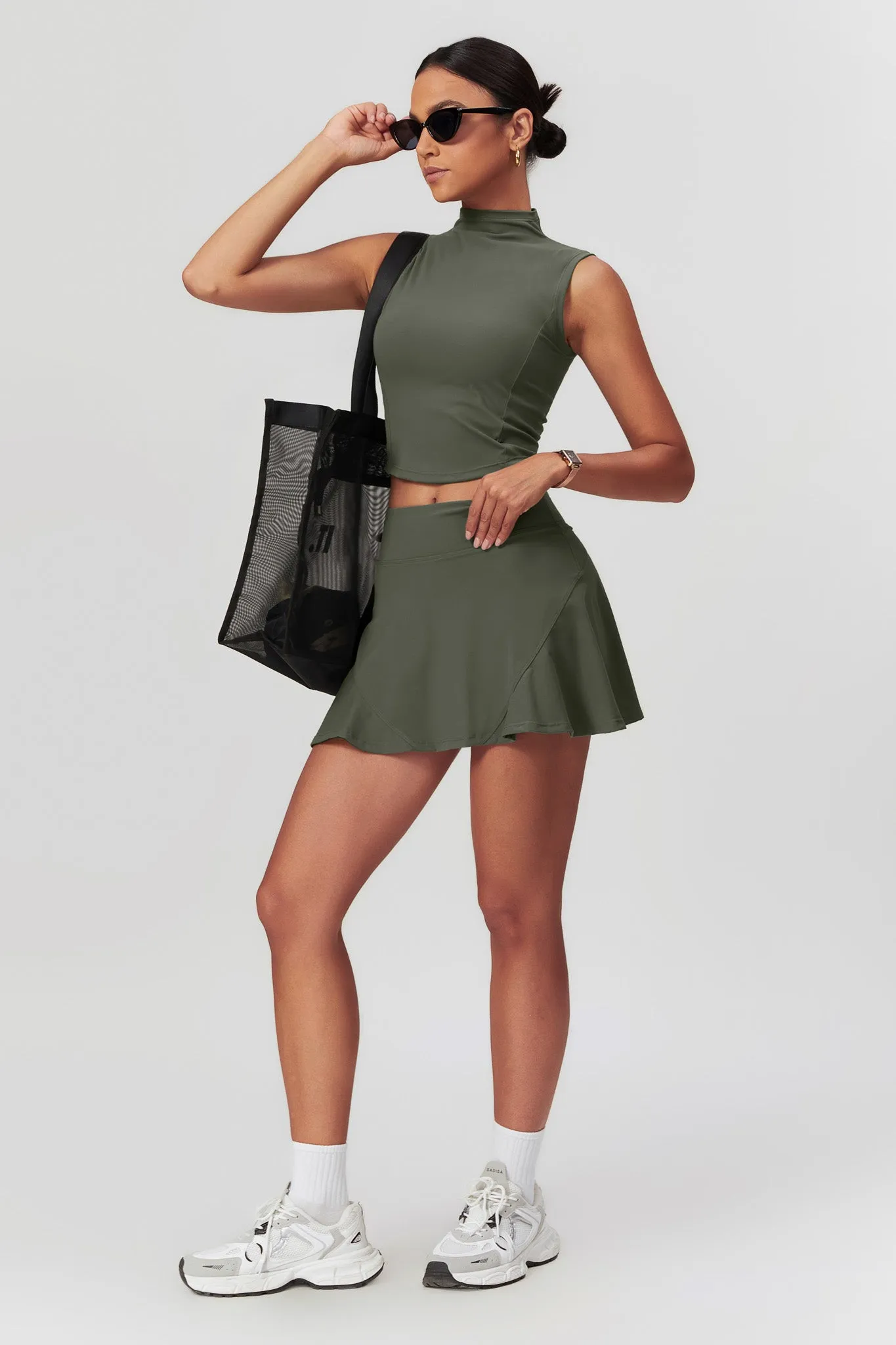 Colleen Mini Skirt - Black