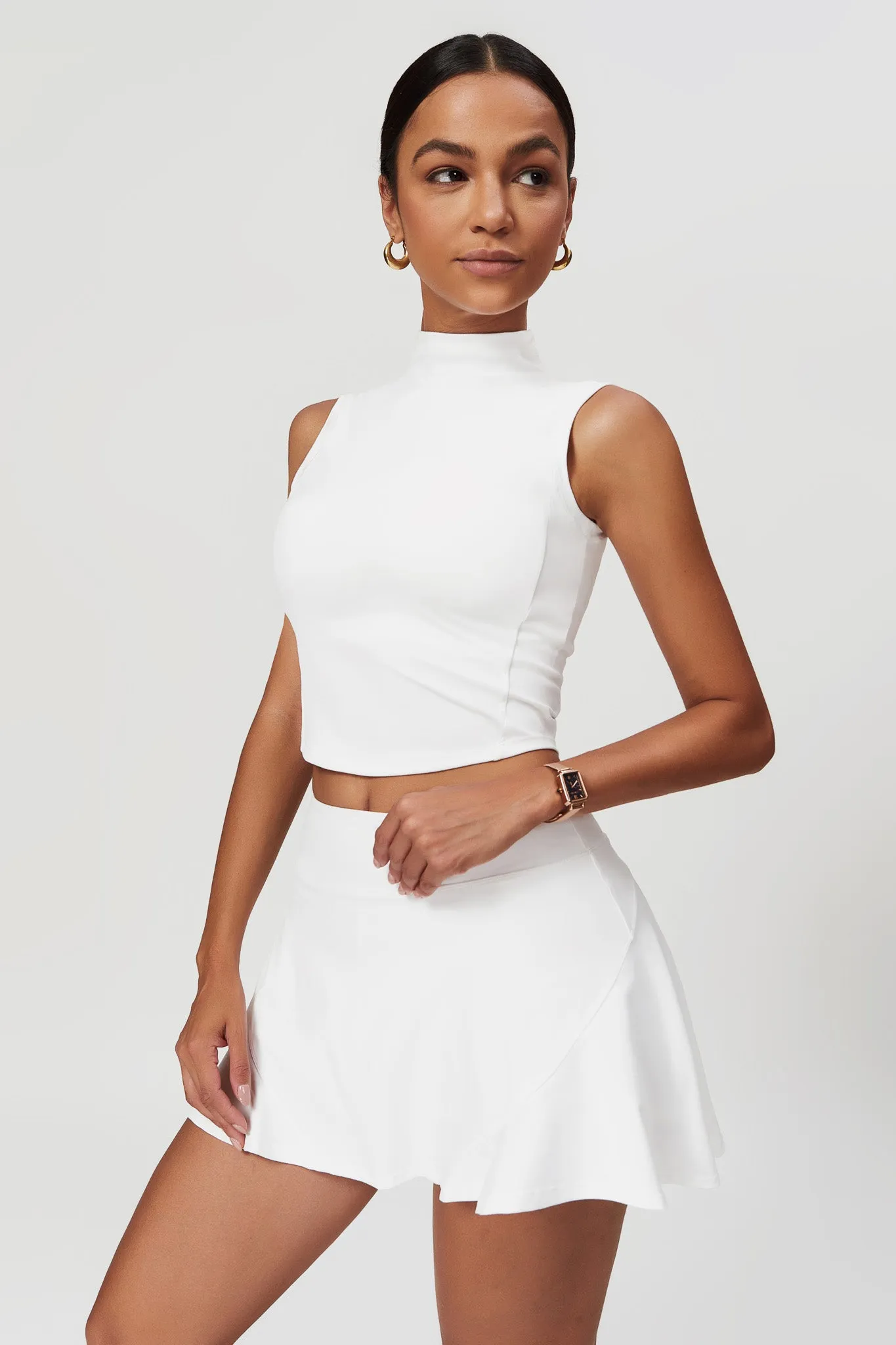Colleen Mini Skirt - Black