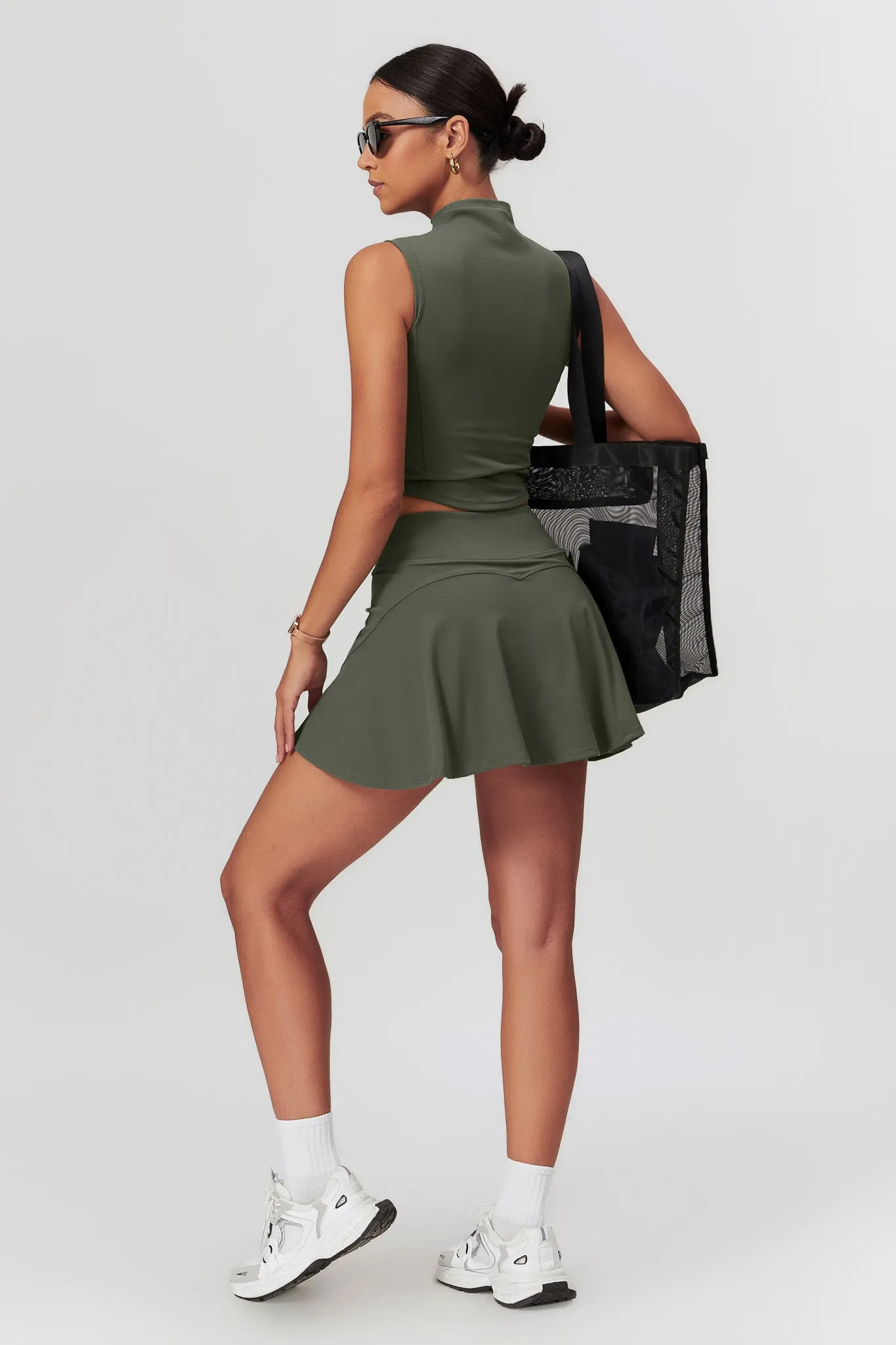 Colleen Mini Skirt - Black