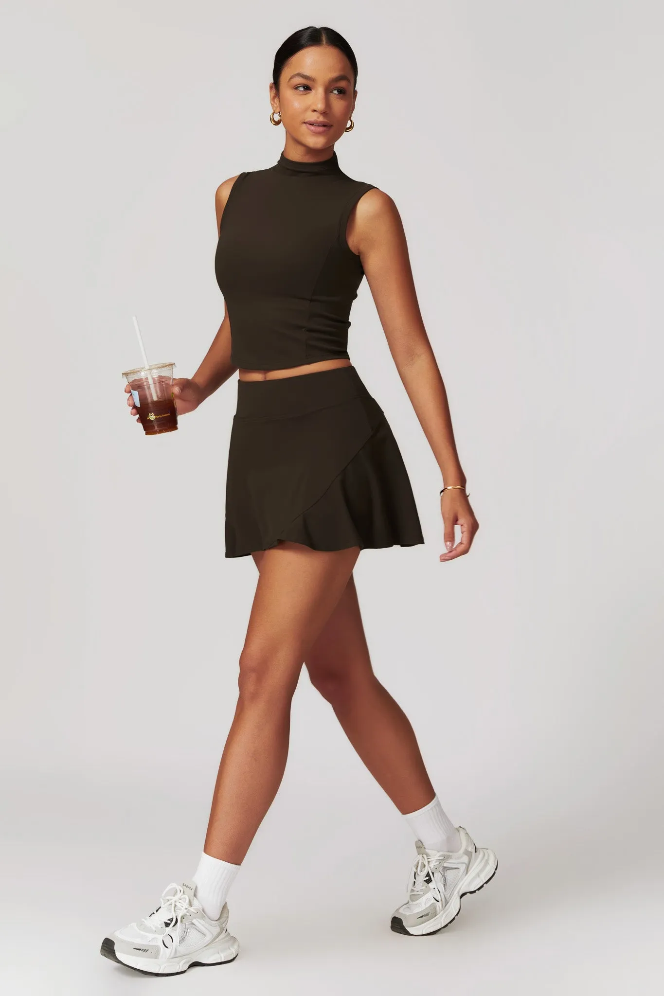 Colleen Mini Skirt - Black