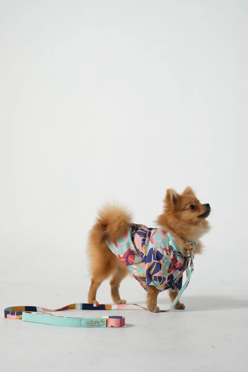 Dog Shirt Abstract City