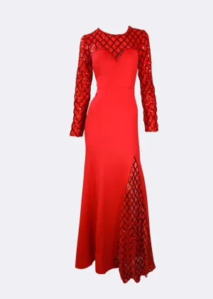 Donna Rossa A-Line Gown