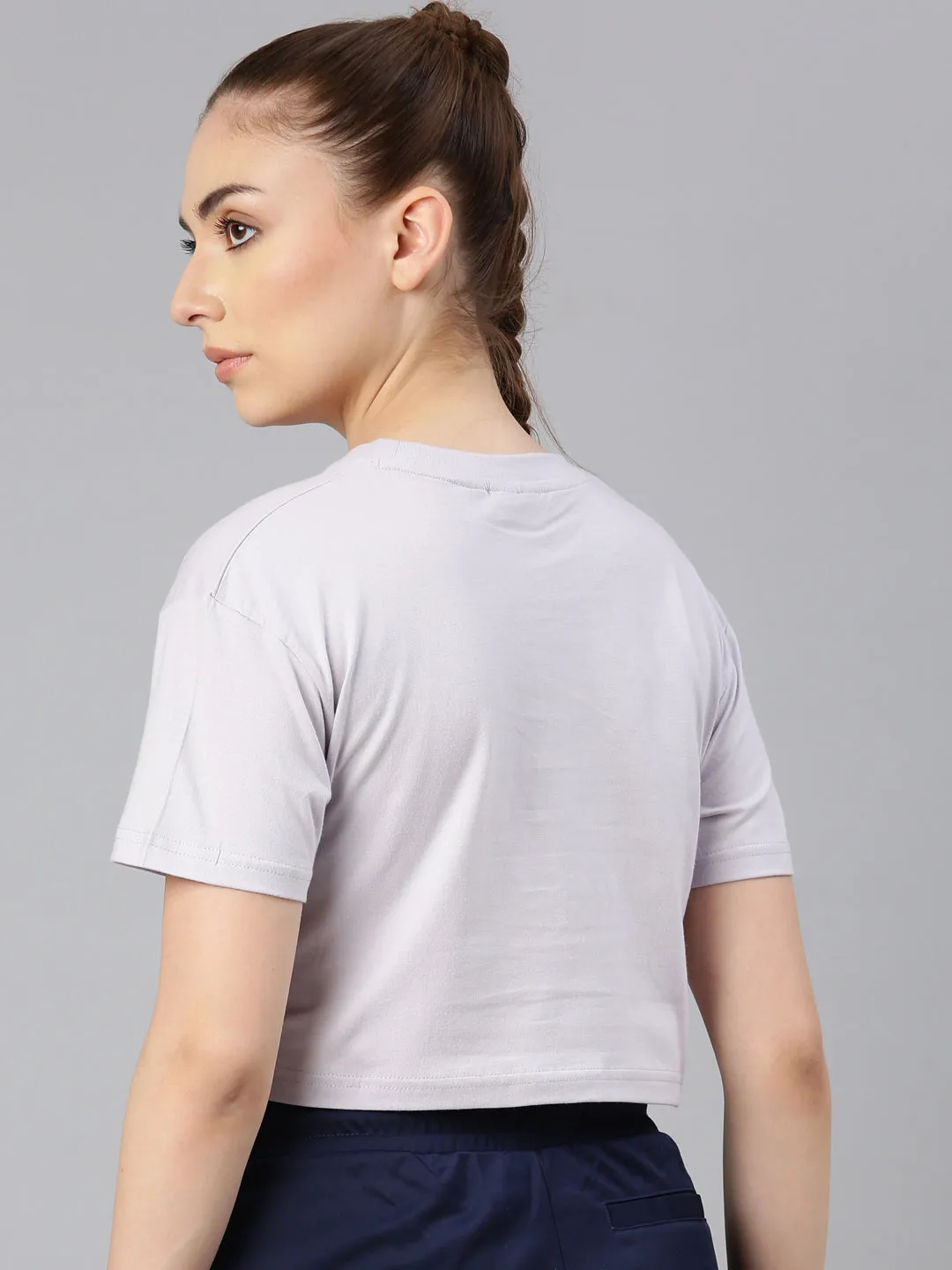 FILA Adults-Women Lavender T Shirts