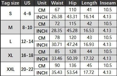 High Waist Women’s Shorts with Pockets