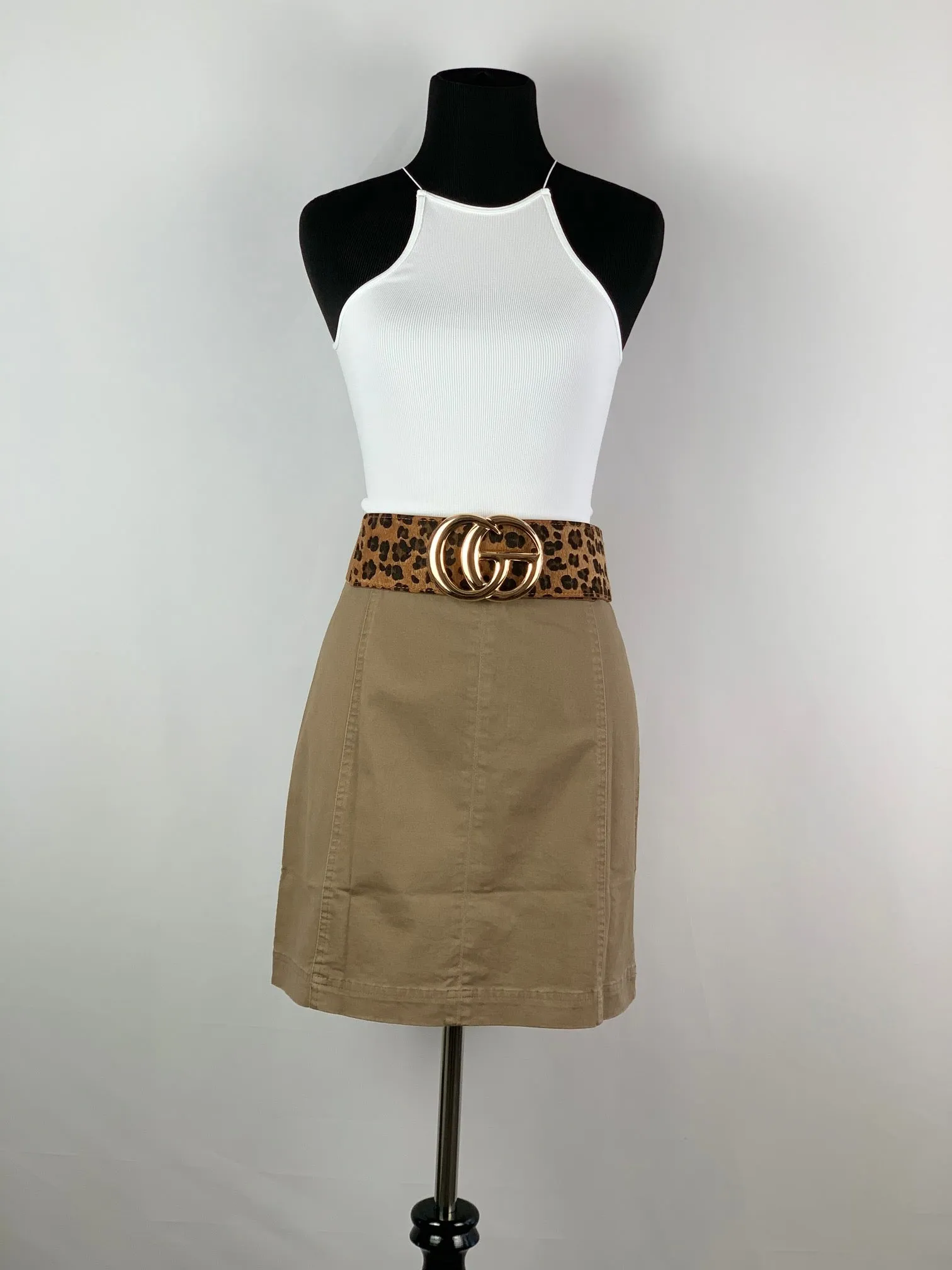 High waisted skirt