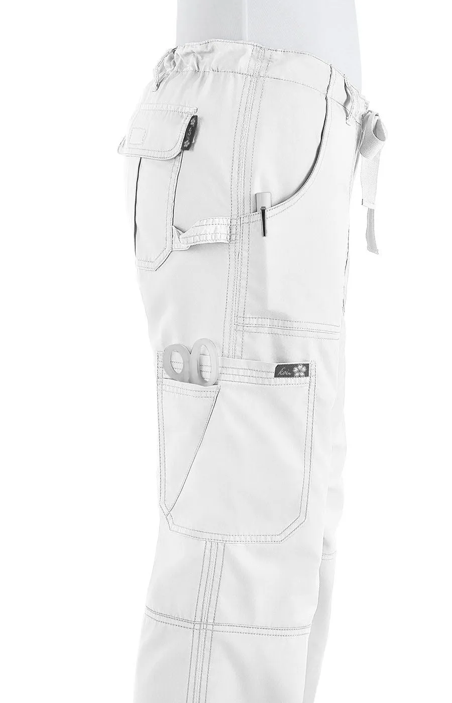 Lindsey Pant by KOI XXS-5X / White