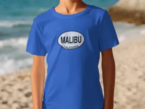Malibu California Souvenir Graphic Unisex Casual T-Shirts
