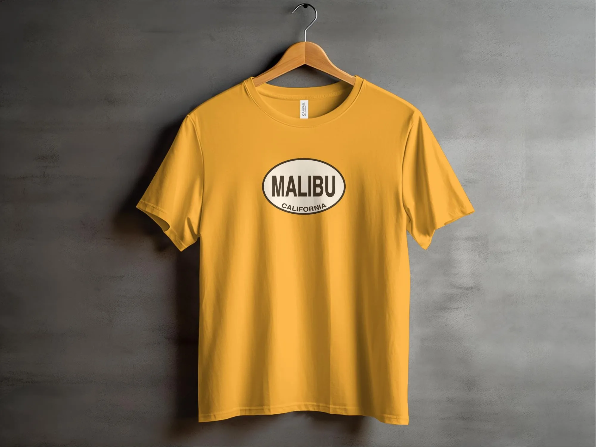 Malibu California Souvenir Graphic Unisex Casual T-Shirts