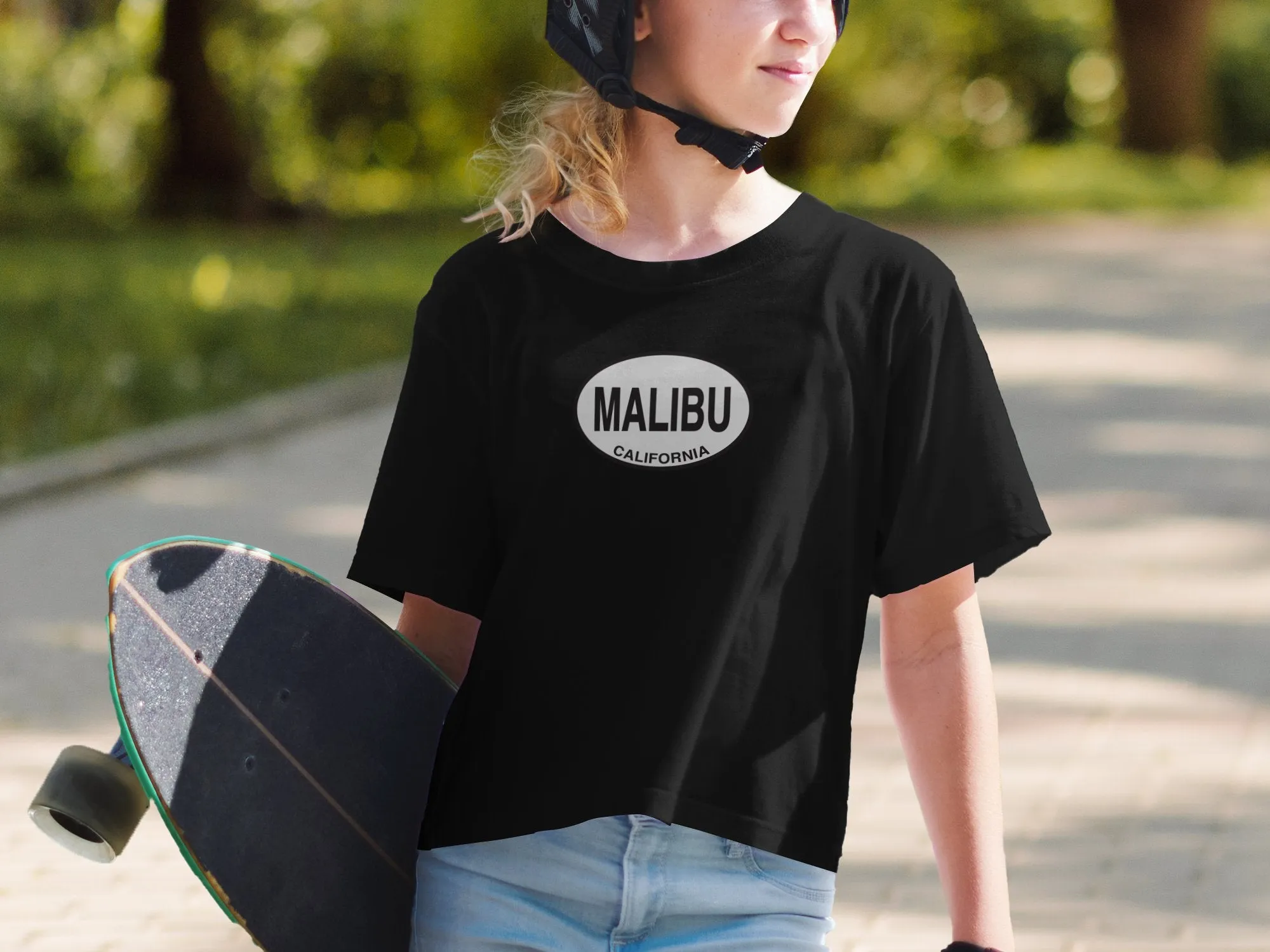 Malibu California Souvenir Graphic Unisex Casual T-Shirts
