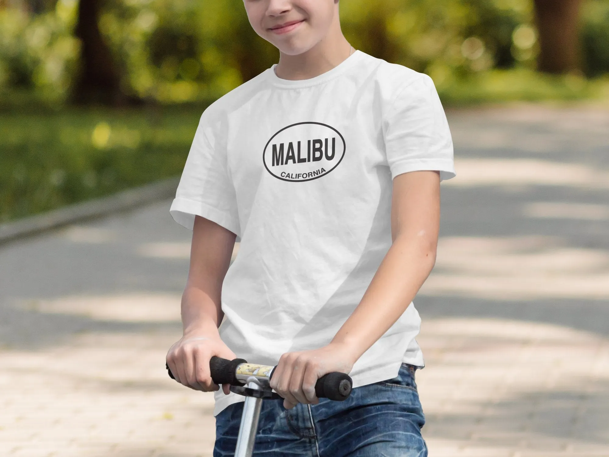 Malibu California Souvenir Graphic Unisex Casual T-Shirts