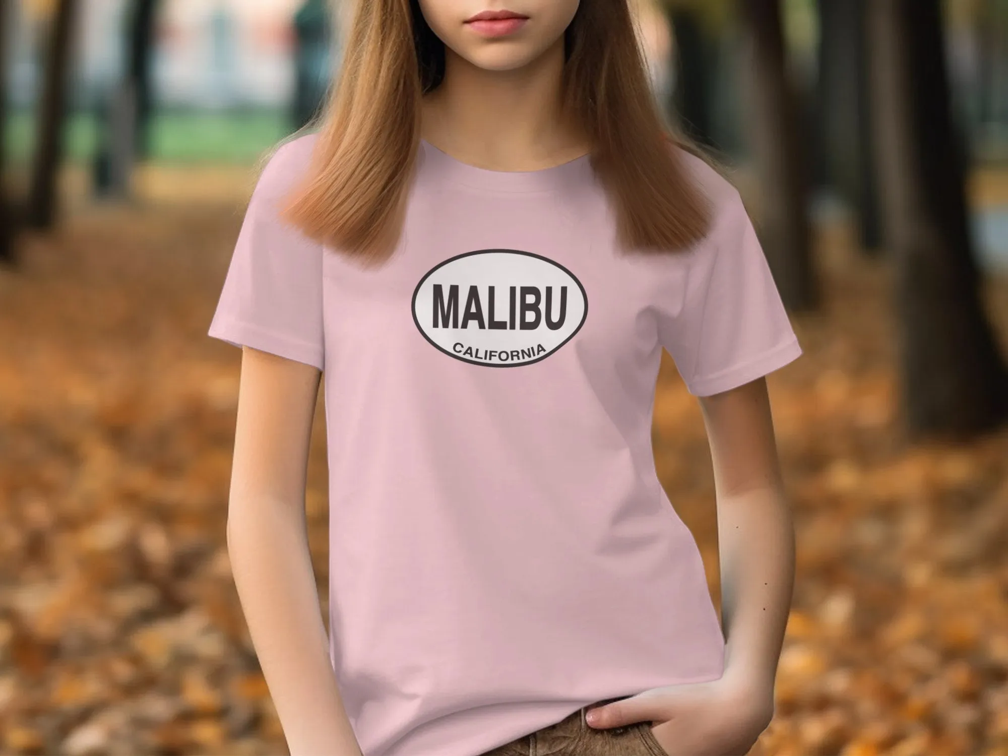 Malibu California Souvenir Graphic Unisex Casual T-Shirts