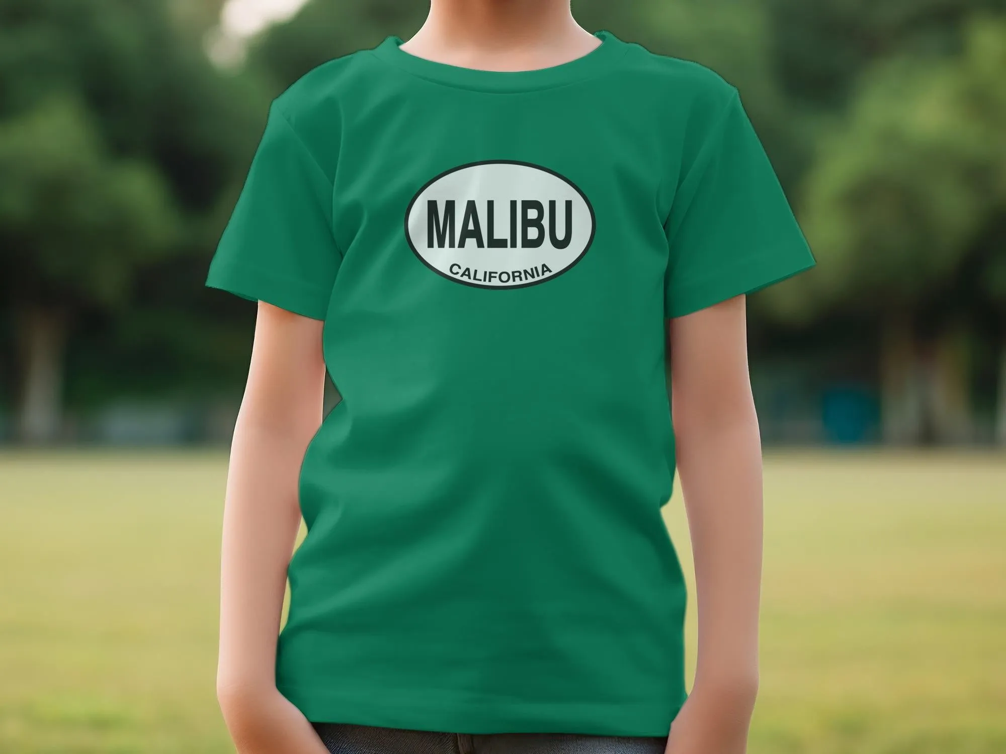 Malibu California Souvenir Graphic Unisex Casual T-Shirts