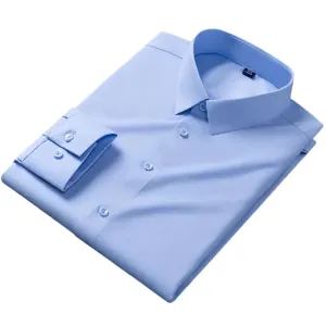 Mens Anti-Wrinkle Long Sleeve Shirts