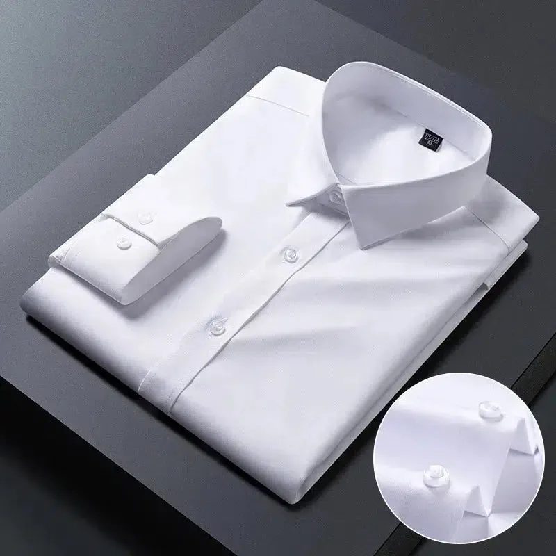 Mens Anti-Wrinkle Long Sleeve Shirts