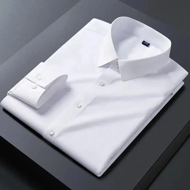 Mens Anti-Wrinkle Long Sleeve Shirts