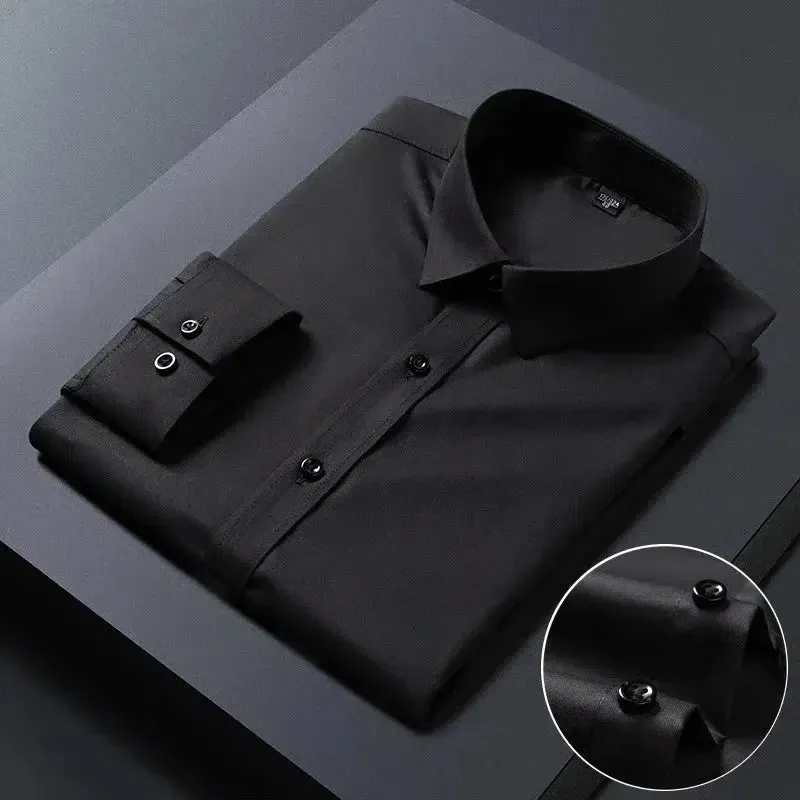 Mens Anti-Wrinkle Long Sleeve Shirts