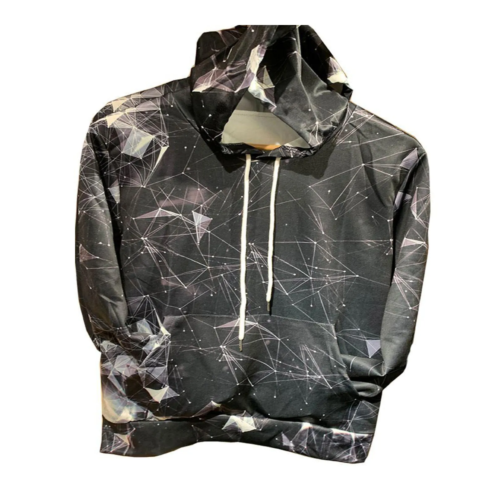 Men's Long Sleeve Sweatshirt 3D Print Pullover Hoodie