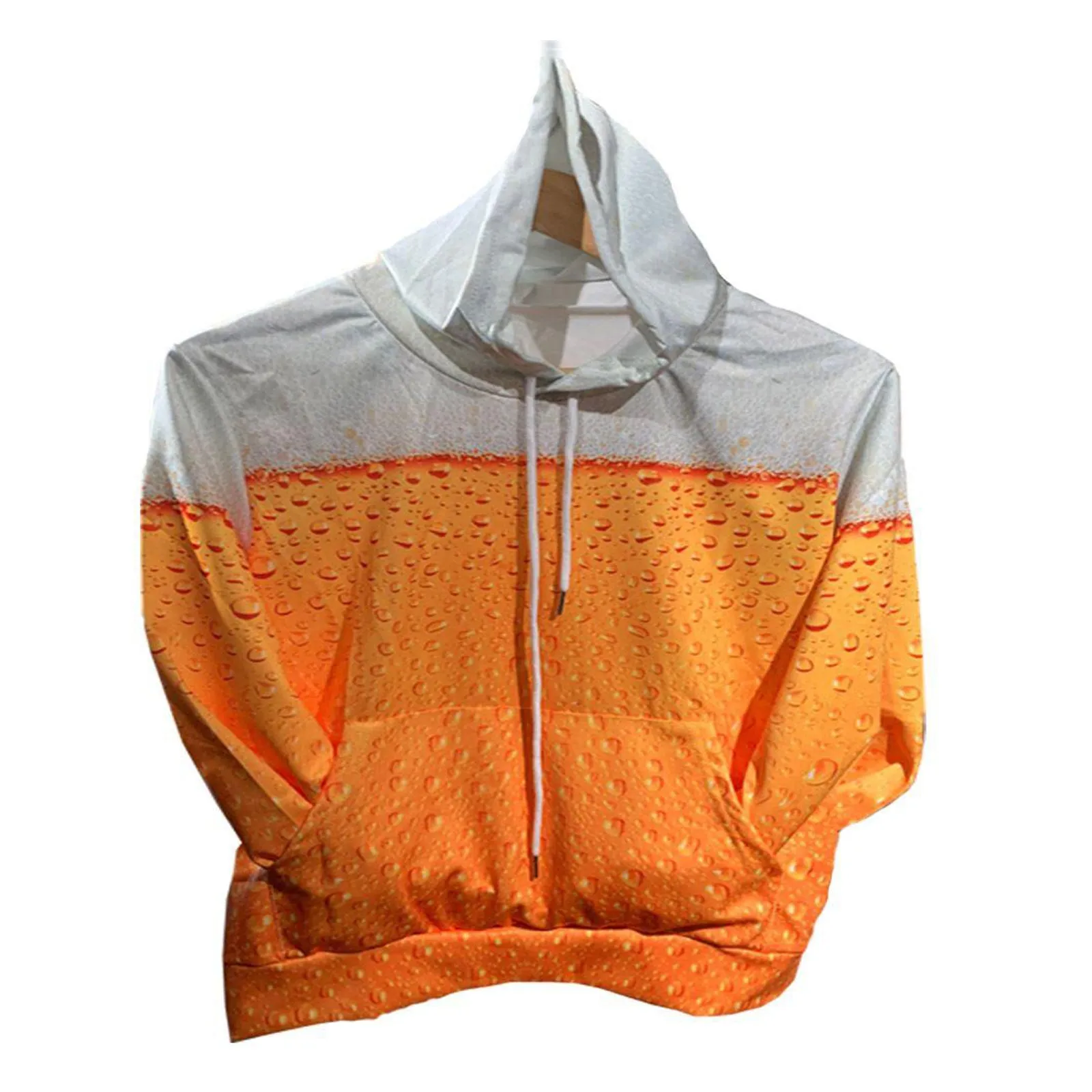 Men's Long Sleeve Sweatshirt 3D Print Pullover Hoodie