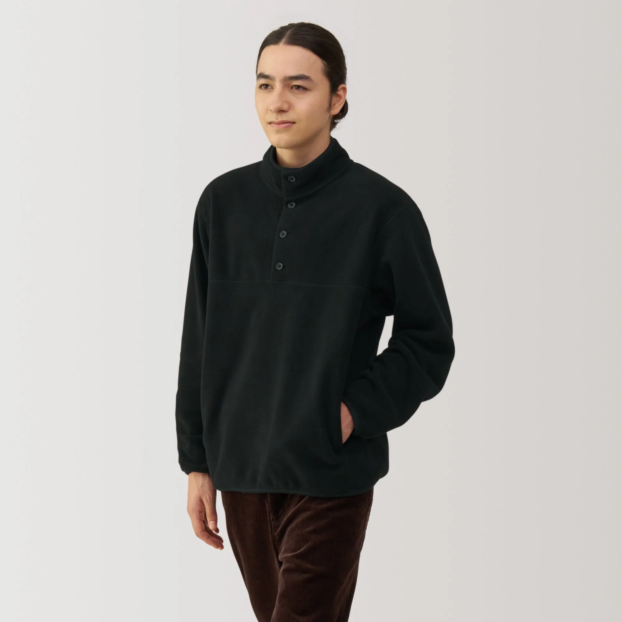 Men's Recyclable Fleece Pullover
