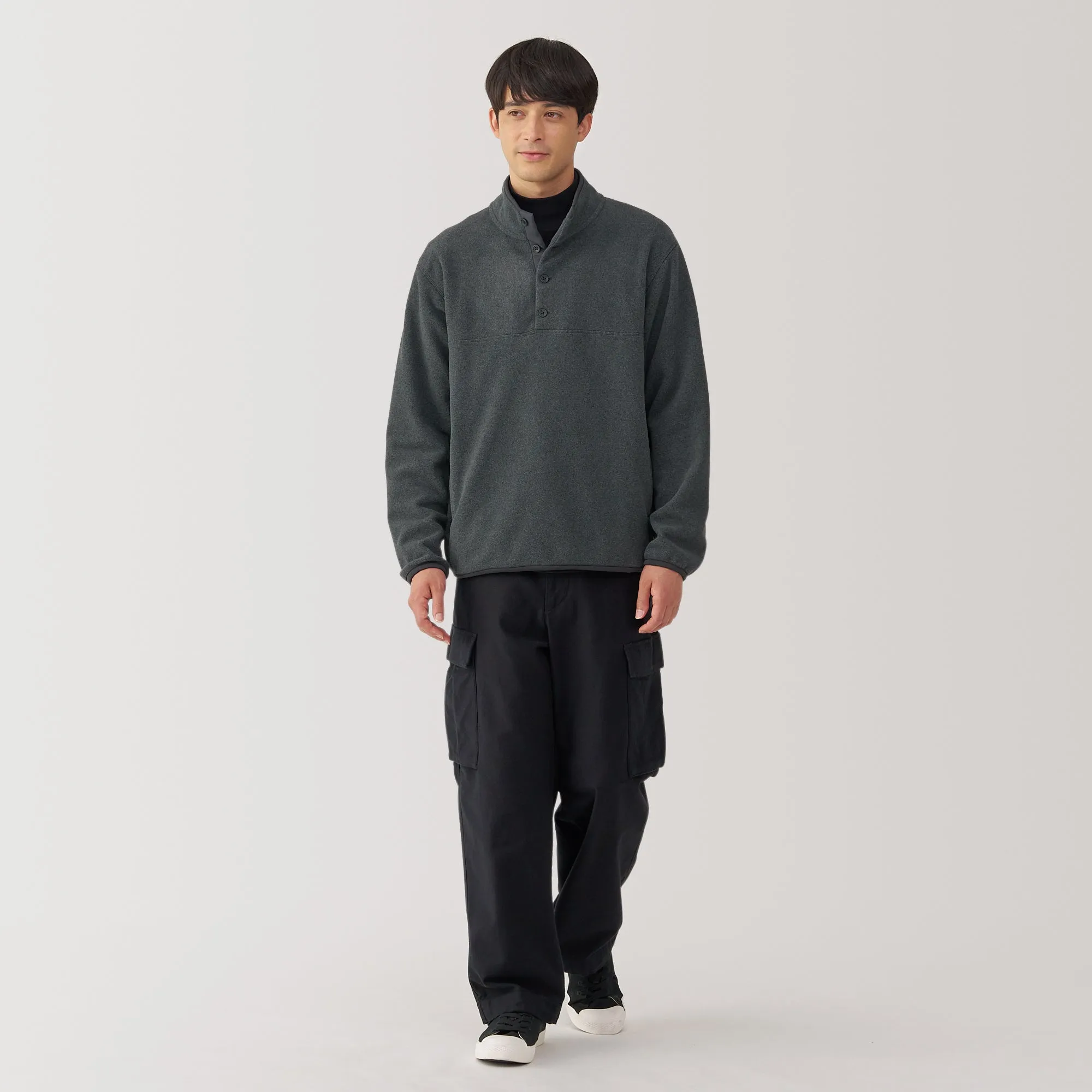Men's Recyclable Fleece Pullover