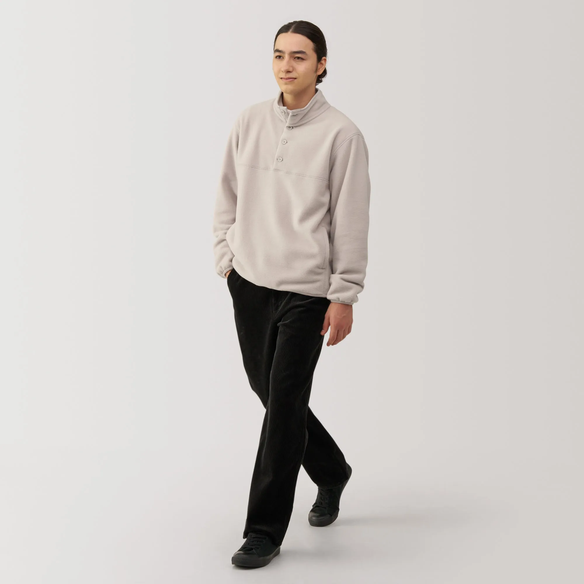 Men's Recyclable Fleece Pullover