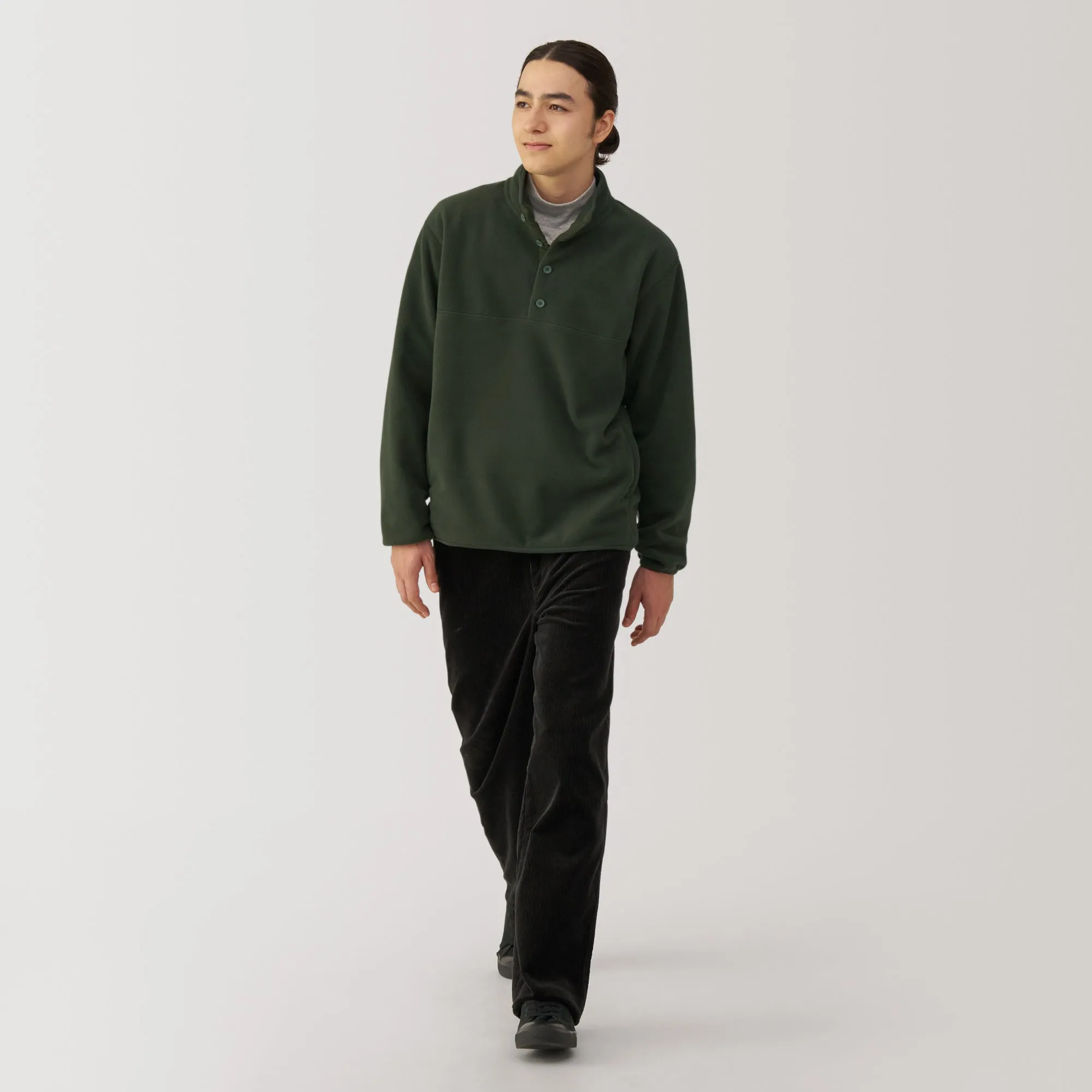 Men's Recyclable Fleece Pullover