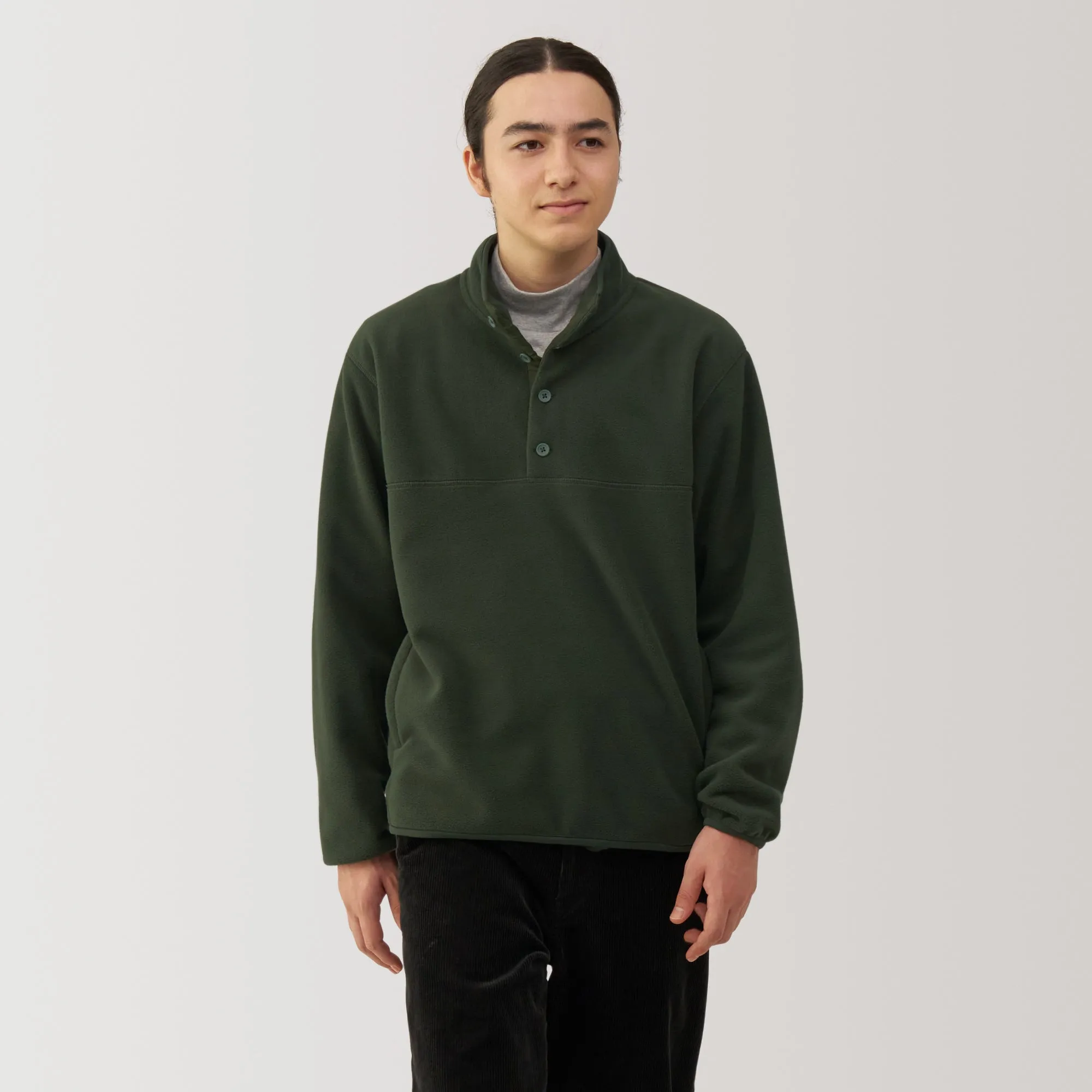 Men's Recyclable Fleece Pullover