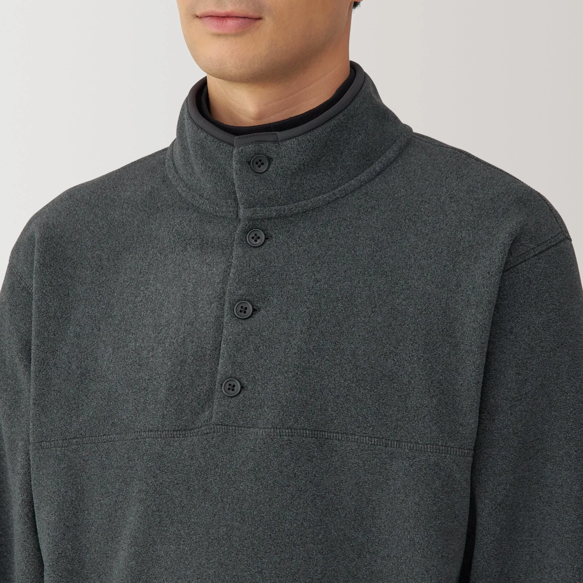 Men's Recyclable Fleece Pullover