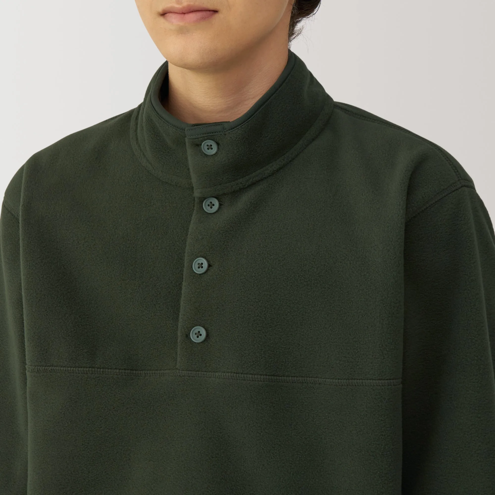 Men's Recyclable Fleece Pullover