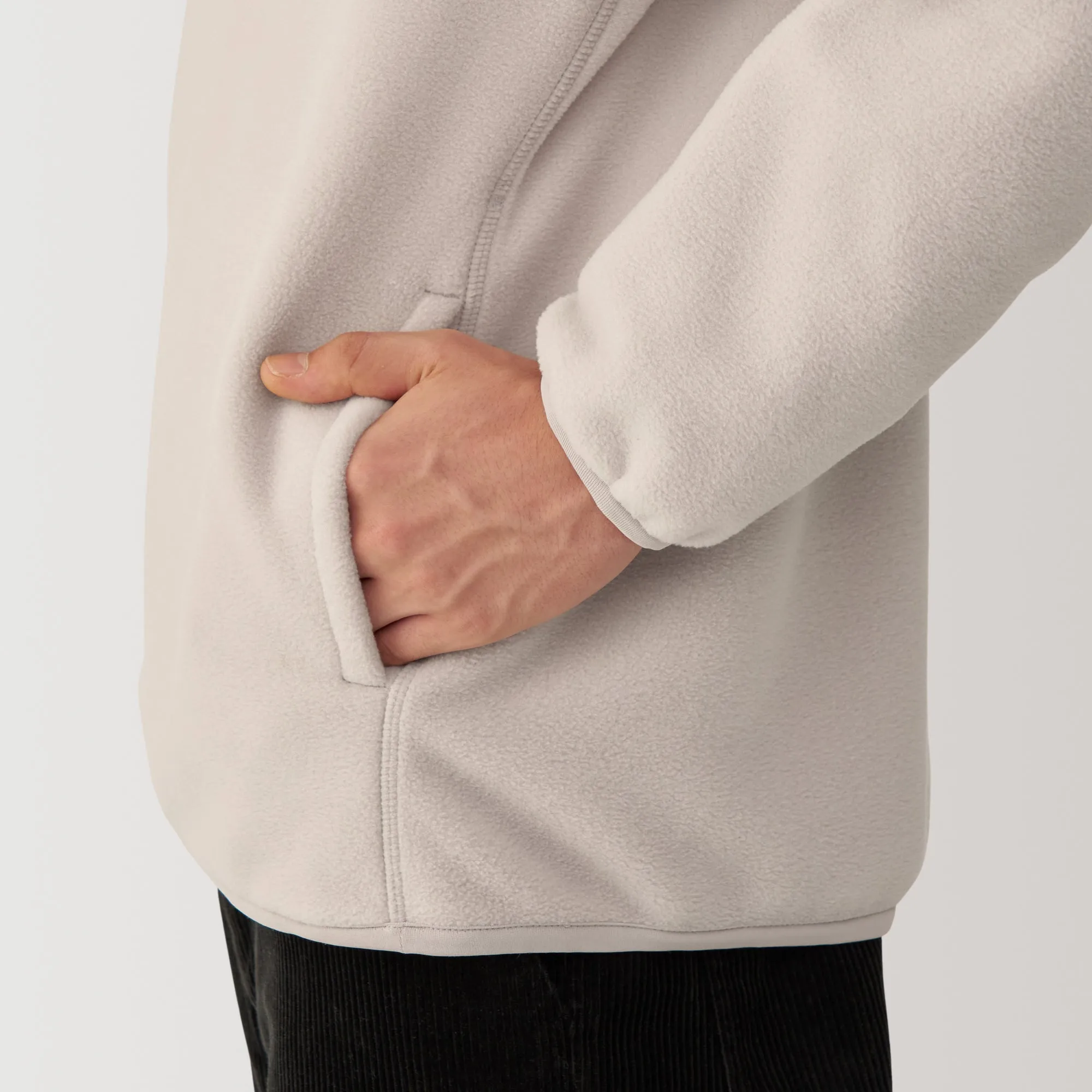 Men's Recyclable Fleece Pullover