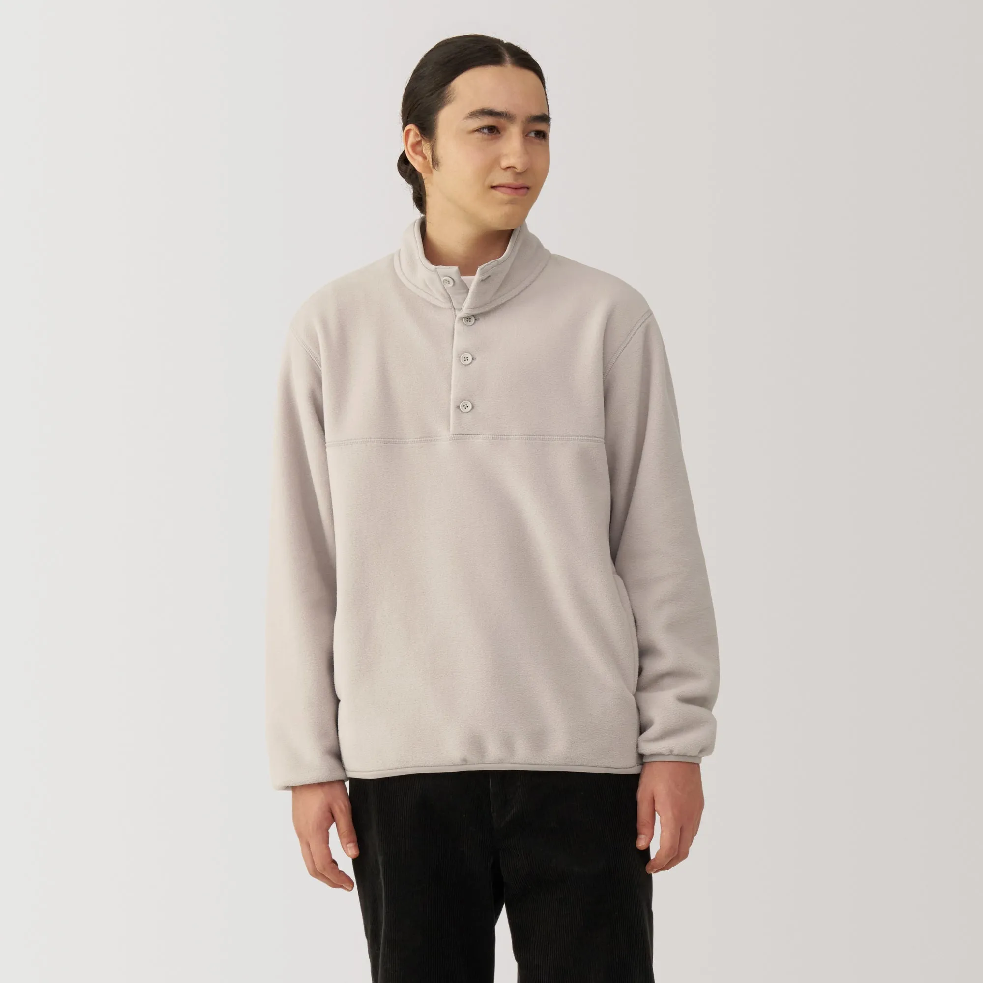 Men's Recyclable Fleece Pullover