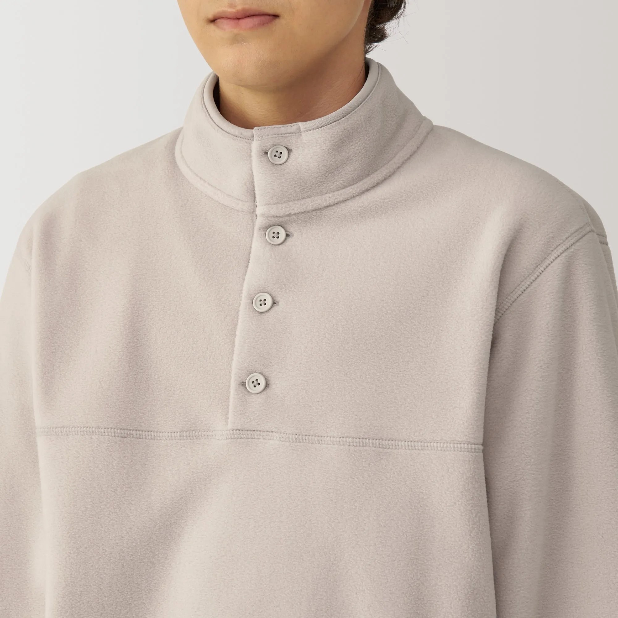 Men's Recyclable Fleece Pullover