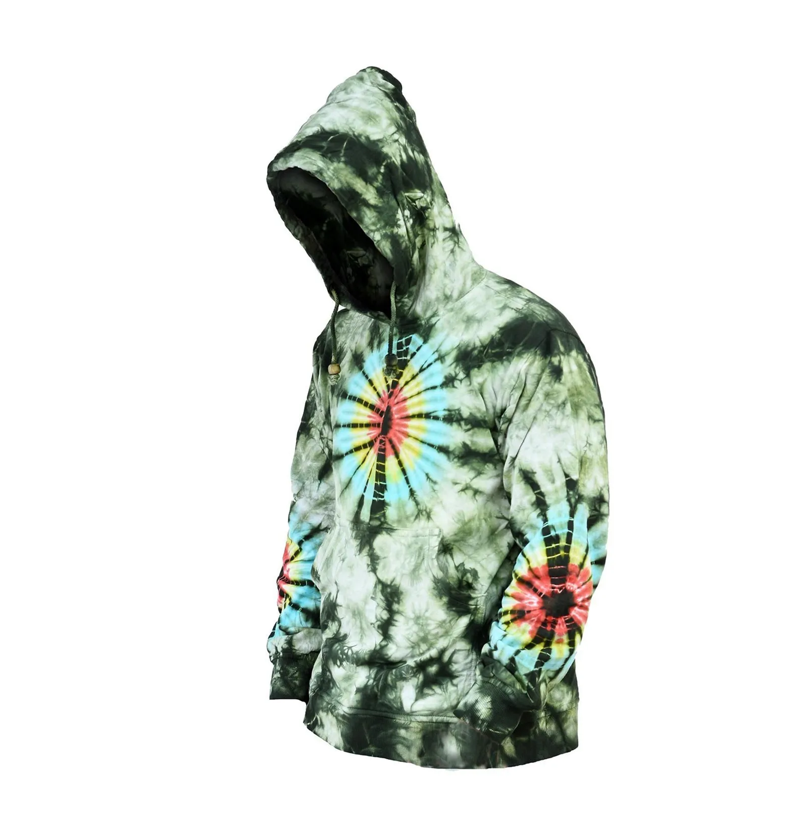 Men's Tie Dye Colourful Hoodie