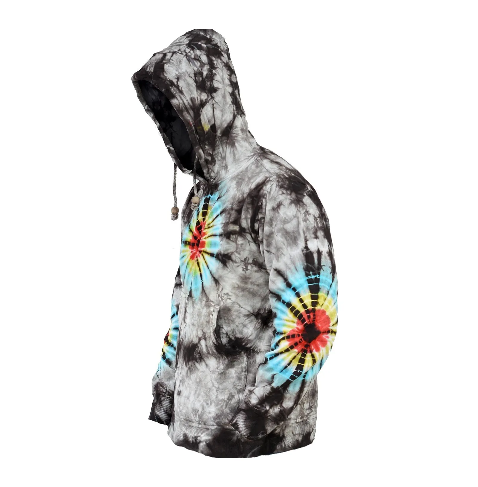 Men's Tie Dye Colourful Hoodie