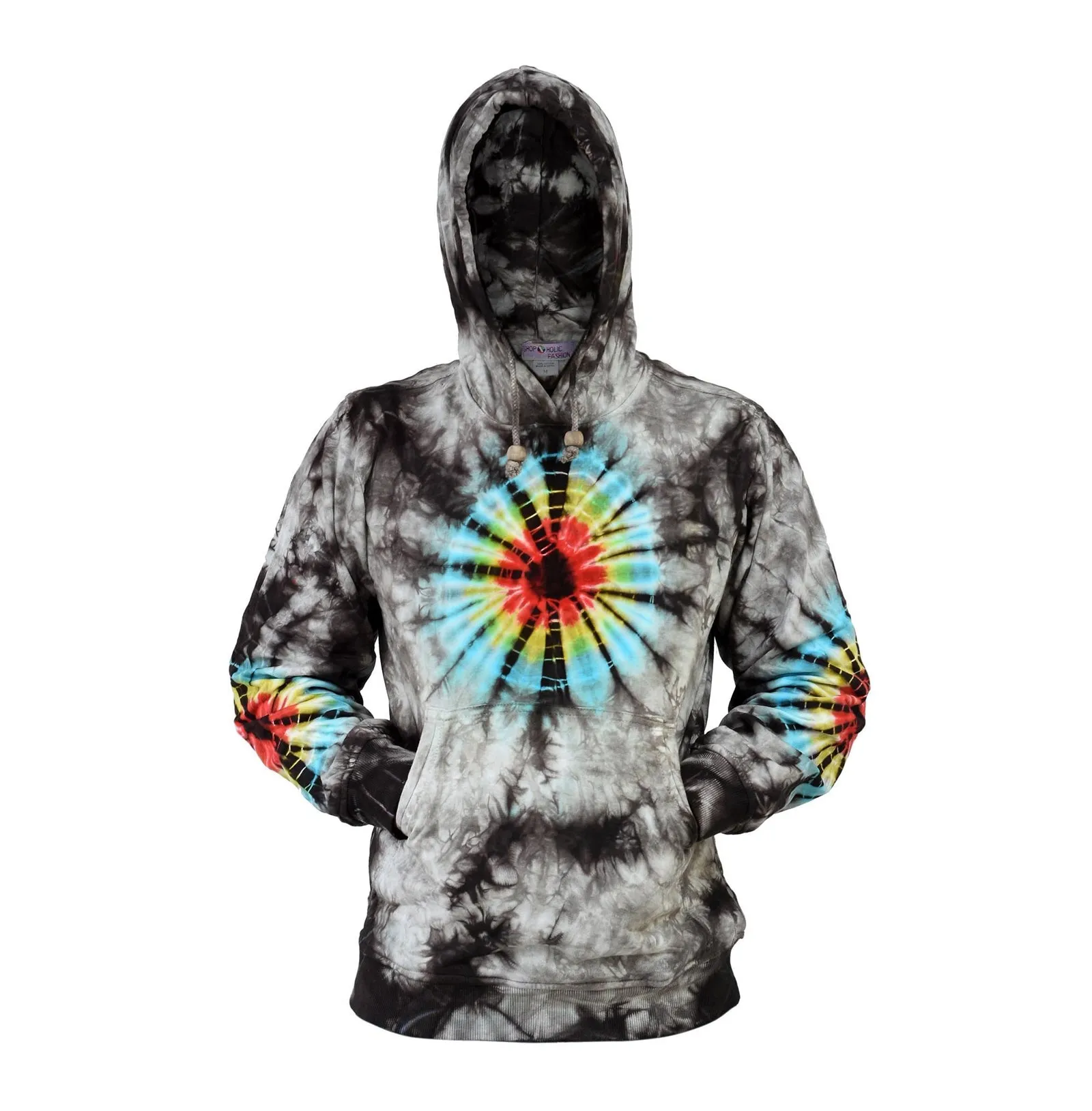 Men's Tie Dye Colourful Hoodie