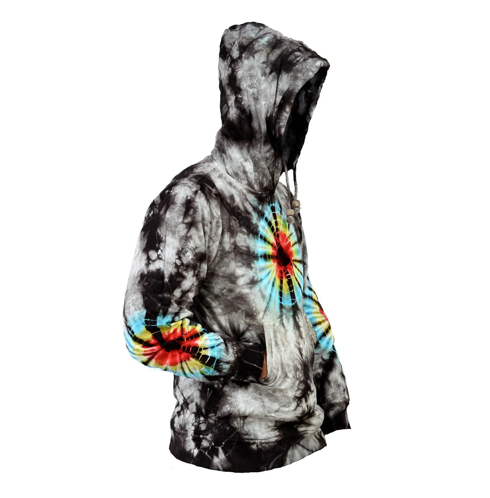 Men's Tie Dye Colourful Hoodie