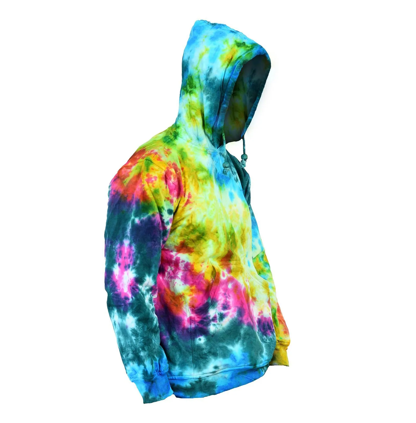 Men's Tie Dye Colourful Hoodie