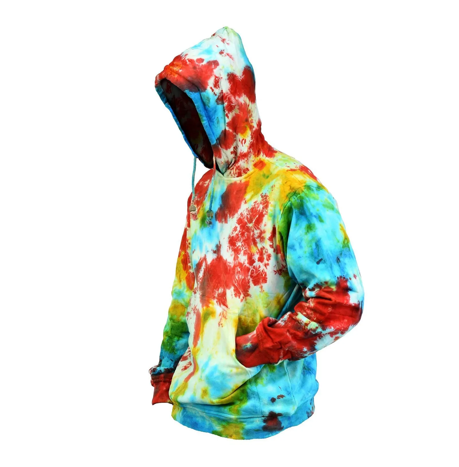 Men's Tie Dye Colourful Hoodie