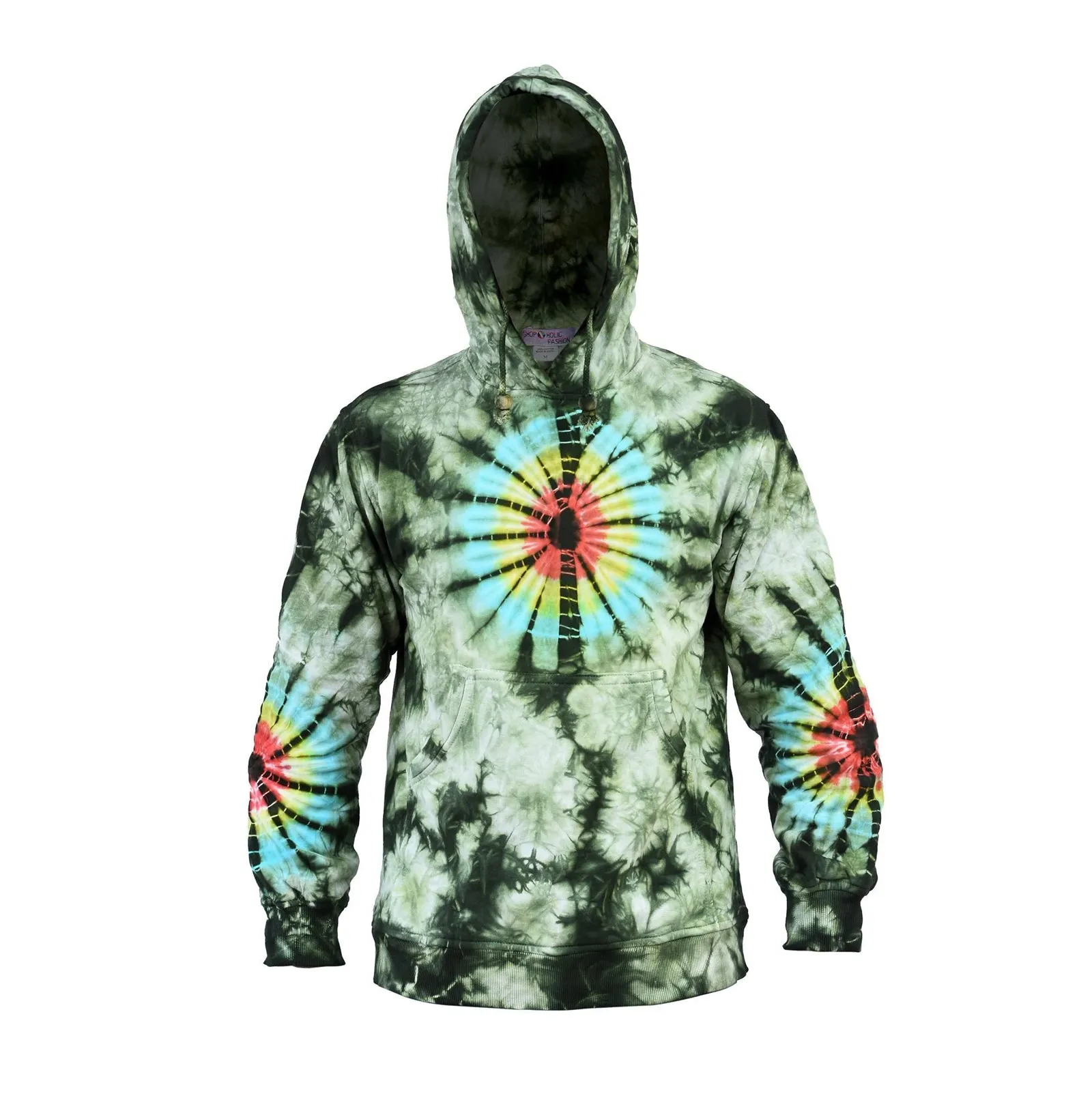 Men's Tie Dye Colourful Hoodie